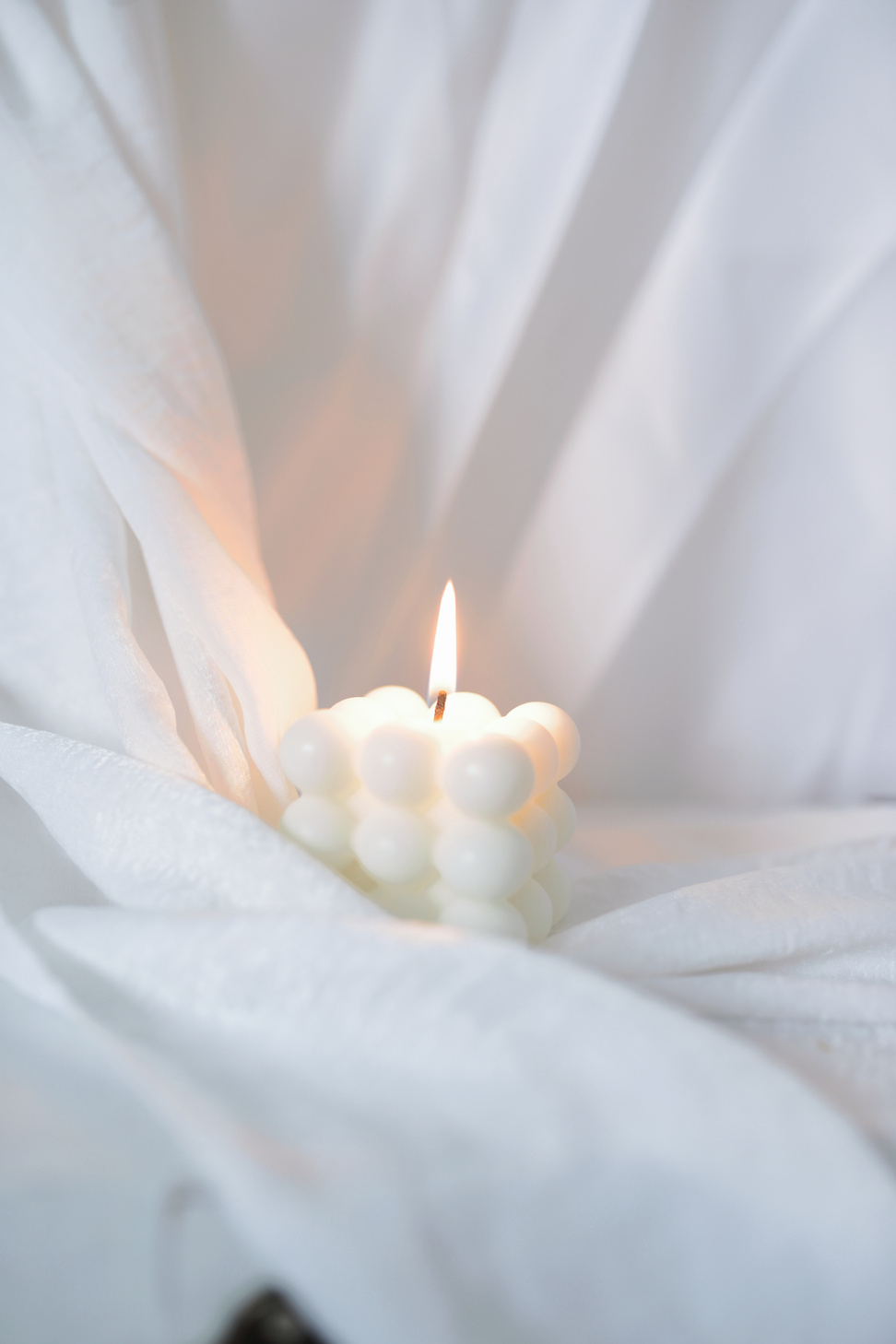 Close-up Photo of Lit Candle 